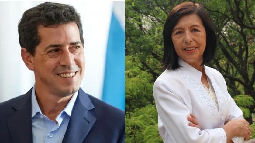 La senadora Nora Giménez brindo su respaldo a la candidatura de Wado De Pedro
