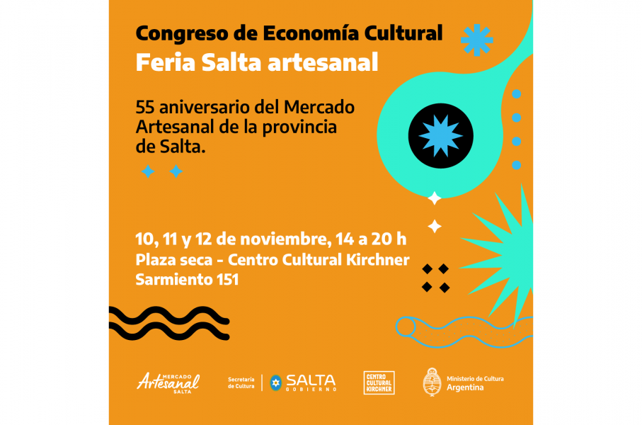 El Mercado Artesanal de Salta expondrá en el Centro Cultural Kirchner